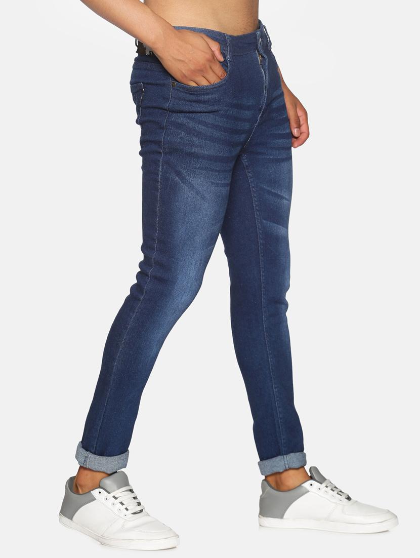 blue light washed denim jeans - 17734190 - Zoom Image - 2