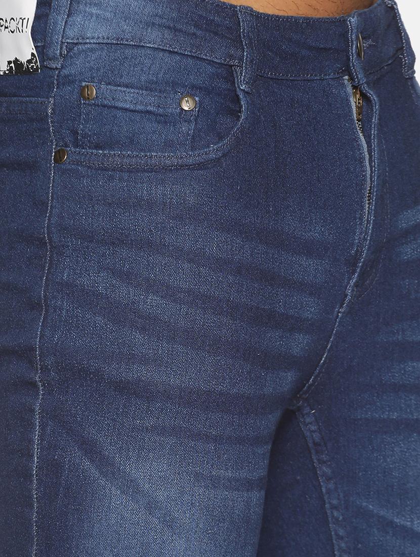 blue light washed denim jeans - 17734190 - Zoom Image - 5