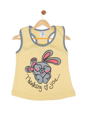 yellow printed shorts set - 17734694 - Standard Image - 3