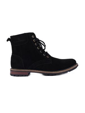 black leather handicraft boots - 17734701 - Standard Image - 3