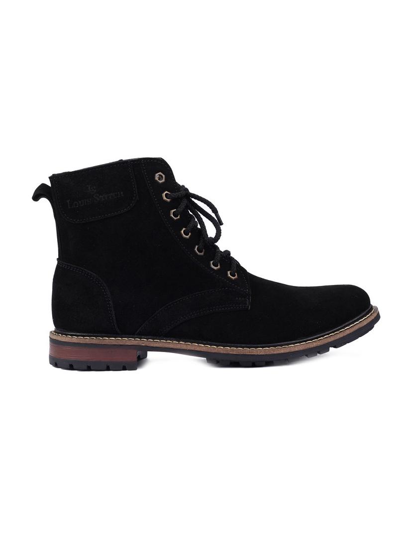 black leather handicraft boots - 17734701 - Zoom Image - 3