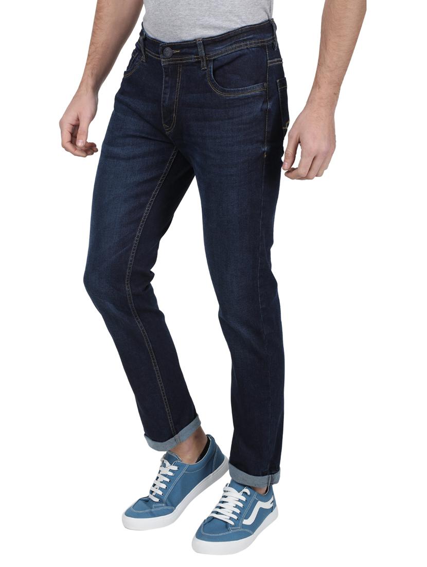 blue washed denim jeans - 17734723 - Zoom Image - 2