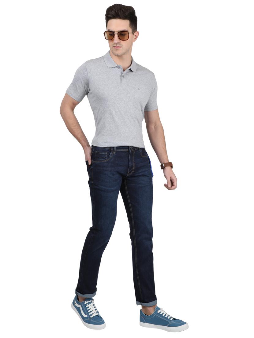 blue washed denim jeans - 17734723 - Zoom Image - 4