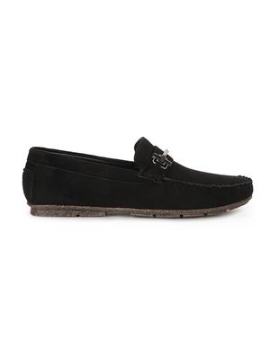 black suede slip on loafers - 17734803 - Standard Image - 2