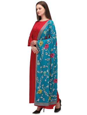 solid flared kurta - 17735044 - Standard Image - 2