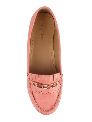 pink slip on loafers - 17735087 - Standard Image - 4