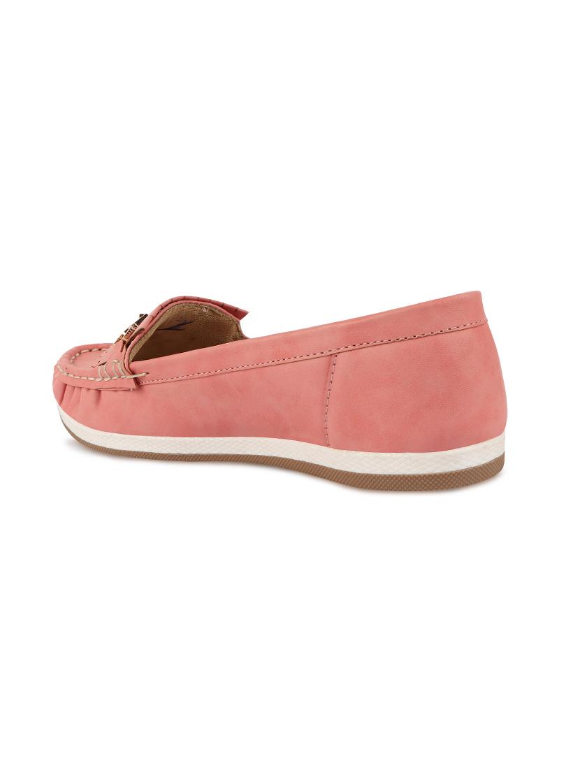 pink slip on loafers - 17735087 - Zoom Image - 3