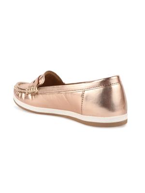 nude slip on loafers - 17735091 - Standard Image - 3
