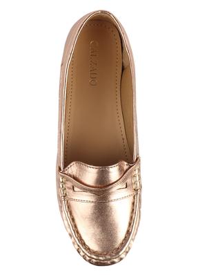 nude slip on loafers - 17735091 - Standard Image - 4