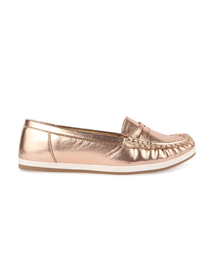 nude slip on loafers - 17735091 - Zoom Image - 2