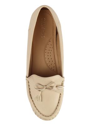 beige slip on loafers - 17735093 - Standard Image - 4