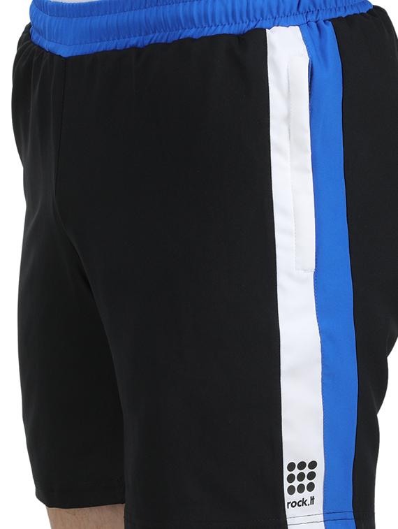 black side striped shorts - 17735217 - Zoom Image - 5