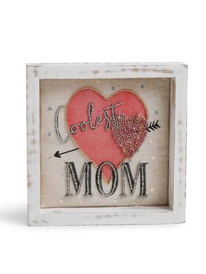 coolest mom hand crafted, beaded wall décor - 17735301 - Standard Image - 2