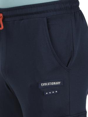 navy blue striped track pants - 17735770 - Standard Image - 5