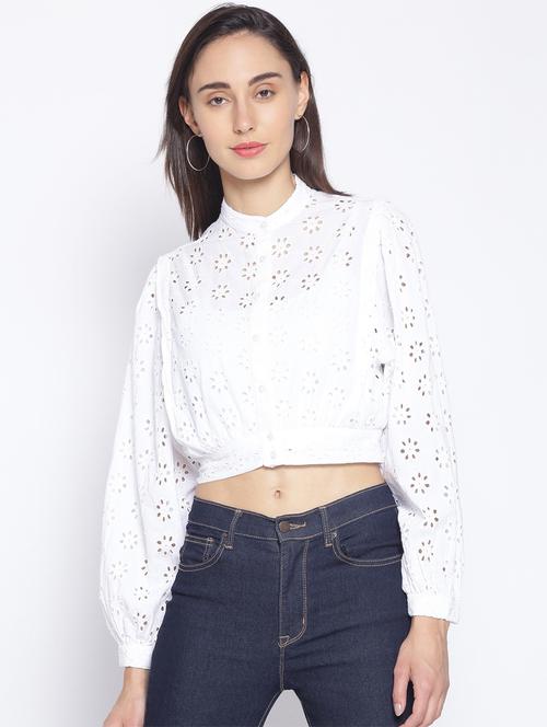 white cotton regular shirt - 17735934 - Very Small Image - 1