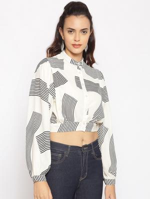 beige polyester regular shirt - 17735936 - Standard Image - 2