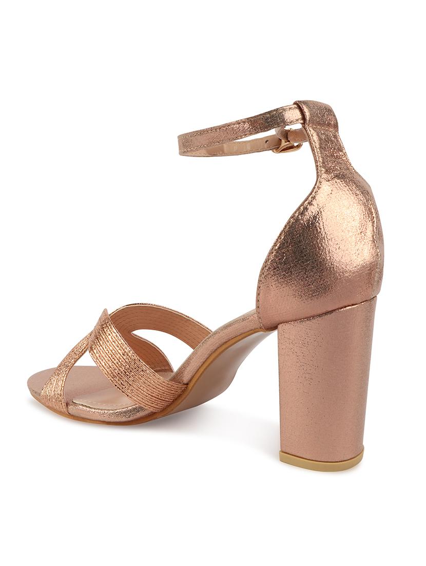 nude synthetic back strap sandals - 17737482 - Zoom Image - 3