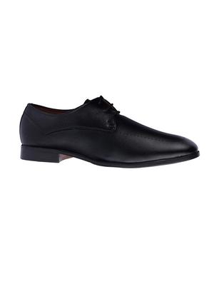 black patent leather laceup derbies - 17737610 - Standard Image - 2