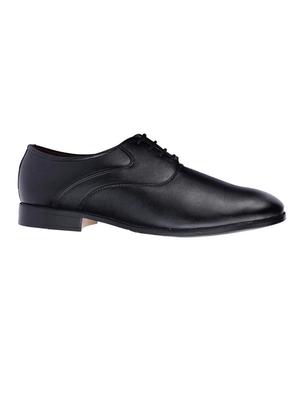 black patent leather laceup derbies - 17737613 - Standard Image - 2