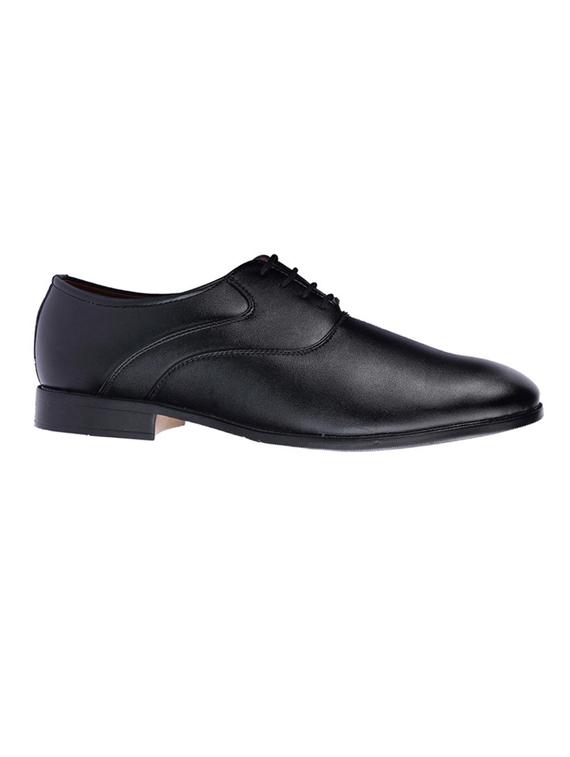 black patent leather laceup derbies - 17737613 - Zoom Image - 2