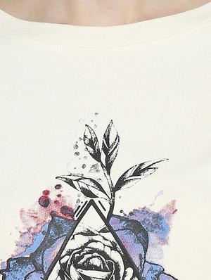 round neck graphic tee - 17738295 - Standard Image - 5