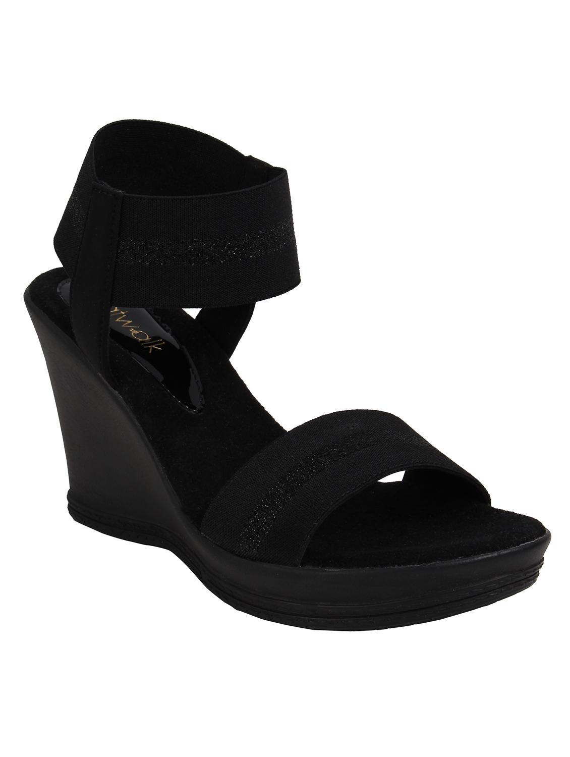 elastic ankle straps sandals - 17738691 - Zoom Image - 1