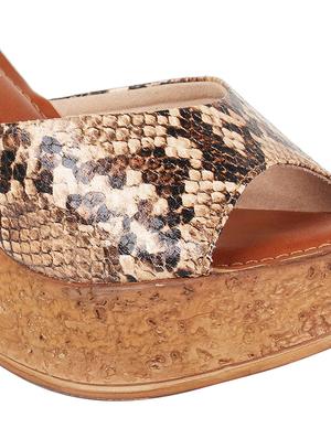 snake print slip ons - 17738717 - Standard Image - 4