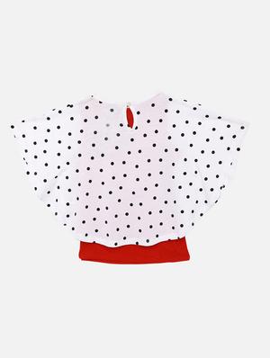 white printed regular top - 17738926 - Standard Image - 2