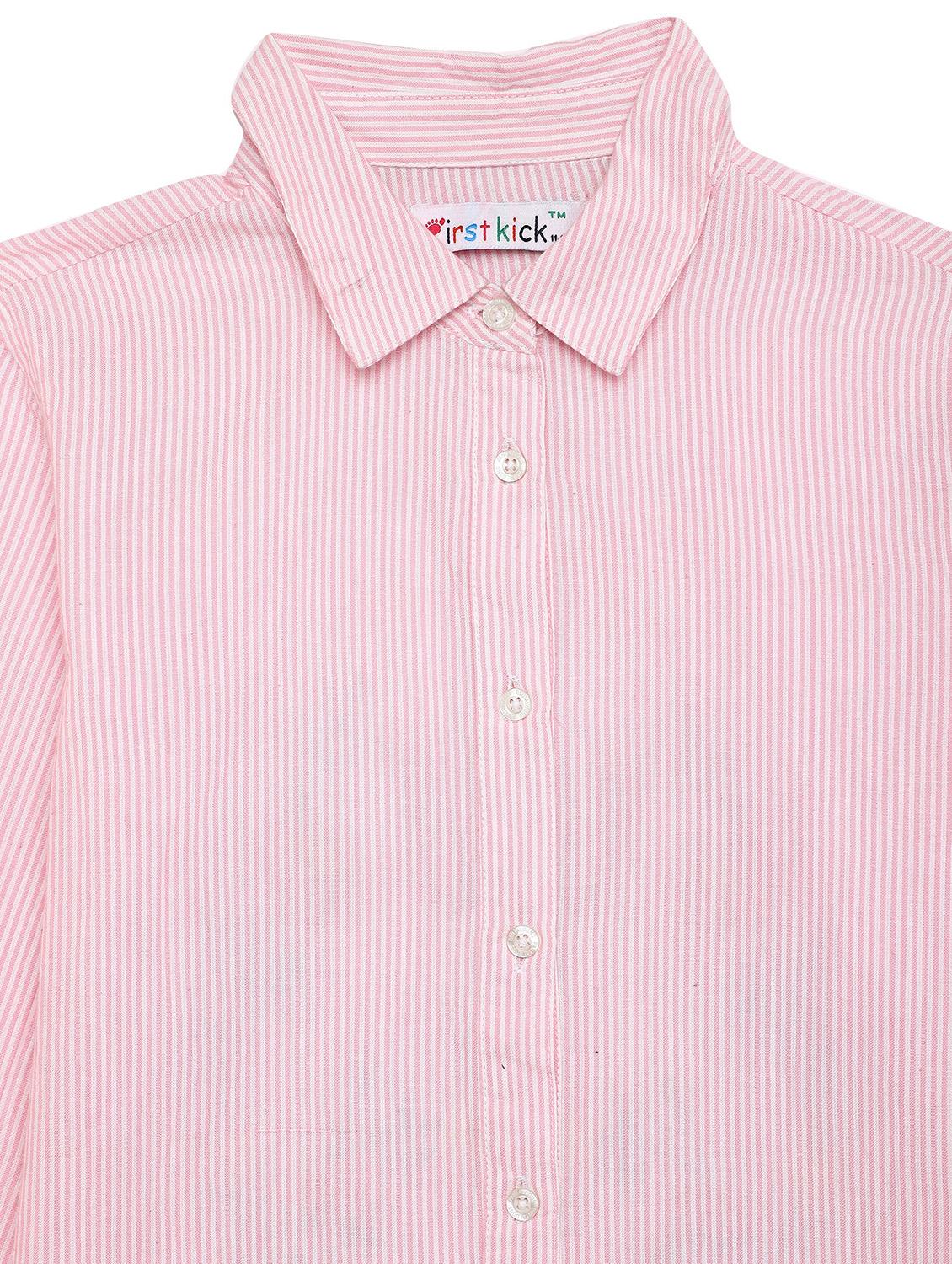 pink striped regular top - 17738929 - Zoom Image - 3
