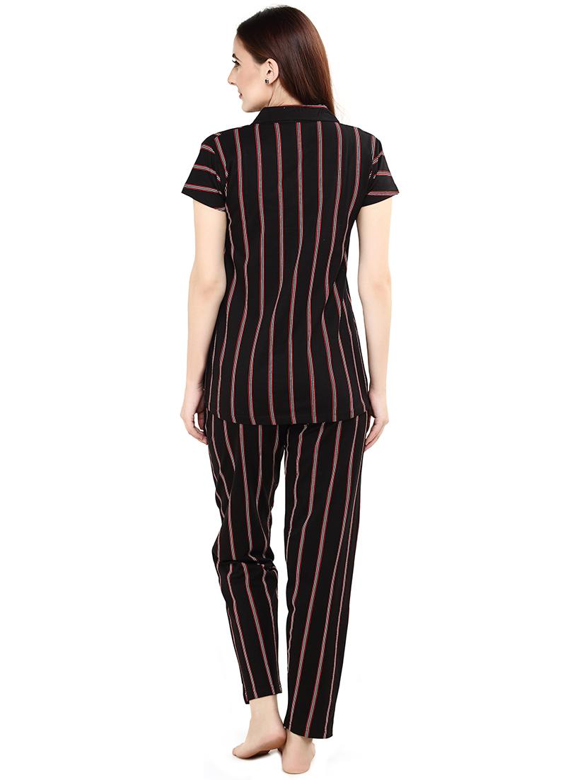 printed pyjama nightwear set - 17739640 - Zoom Image - 3