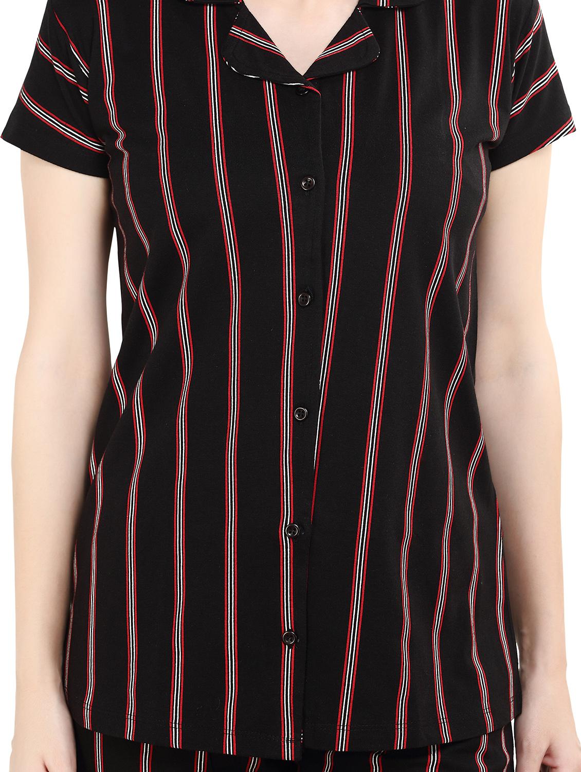 printed pyjama nightwear set - 17739640 - Zoom Image - 4