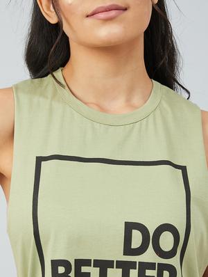 olive cotton tank tee - 17739998 - Standard Image - 6