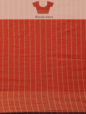 solid bhagalpuri saree with blouse - 17740330 - Standard Image - 3