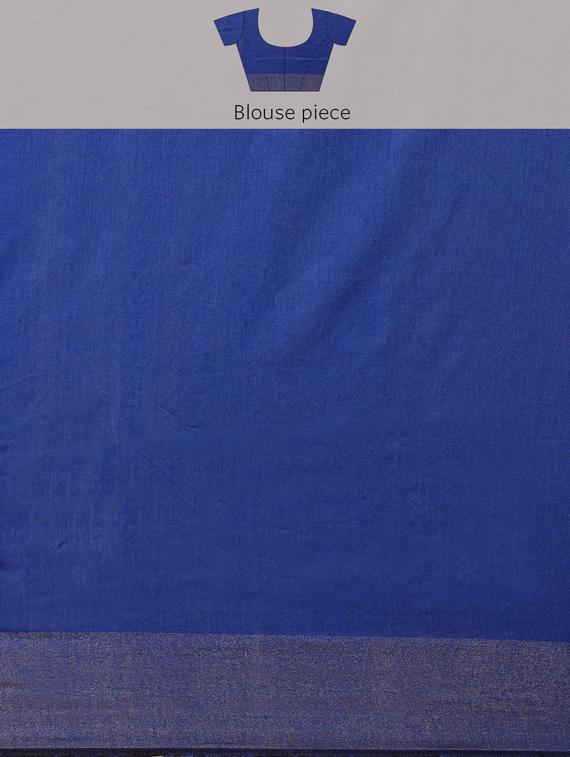 solid bhagalpuri saree with blouse - 17740334 - Zoom Image - 3
