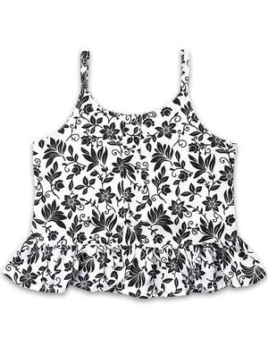 floral top with shorts set - 17740423 - Standard Image - 4