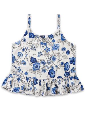 floral top with shorts set - 17740425 - Standard Image - 3