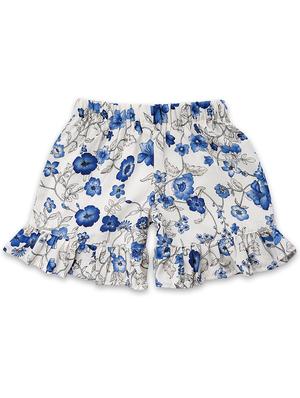 floral top with shorts set - 17740425 - Standard Image - 5