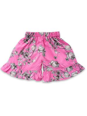 floral top with shorts set - 17740427 - Standard Image - 5