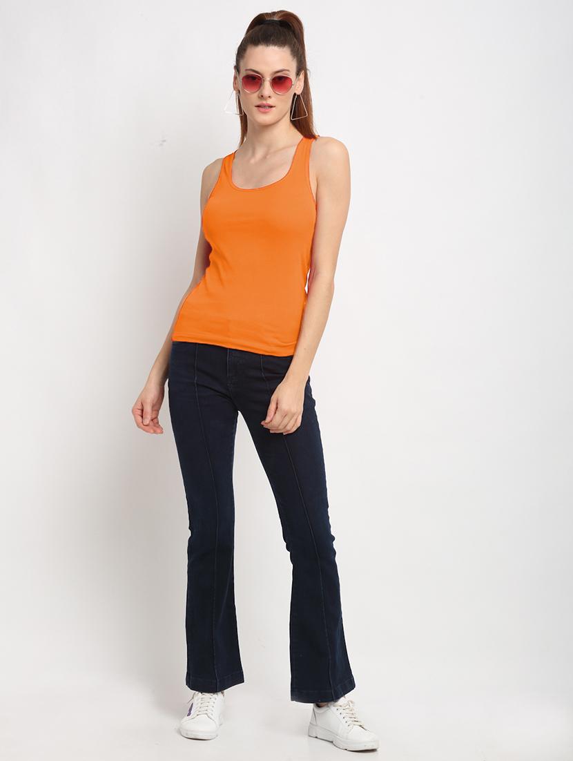 racer back solid camisole - 17740436 - Zoom Image - 4