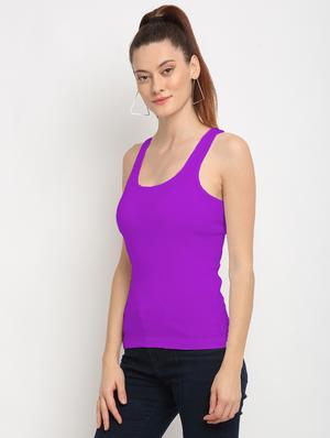 racer back solid camisole - 17740439 - Standard Image - 2
