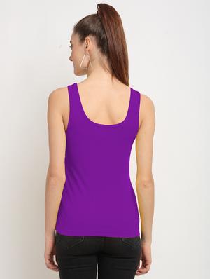 scoop neck solid camisole - 17740450 - Standard Image - 3