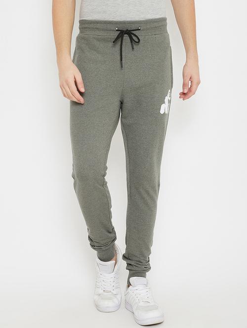grey printed joggers - 17740462 - Standard Image - 1