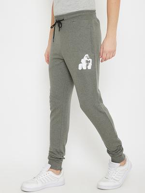grey printed joggers - 17740462 - Standard Image - 2