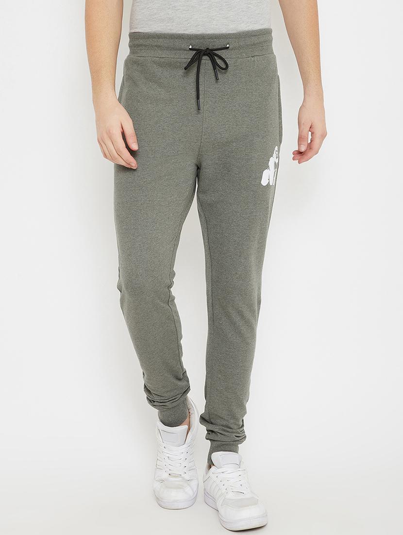 grey printed joggers - 17740462 - Zoom Image - 1