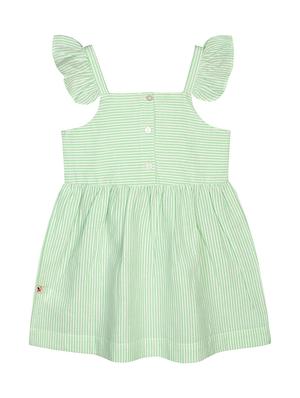 green cotton frock - 17740493 - Standard Image - 2