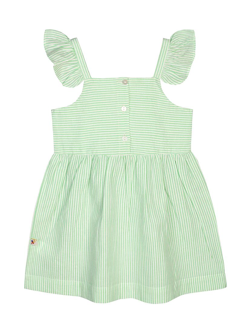 green cotton frock - 17740493 - Zoom Image - 2
