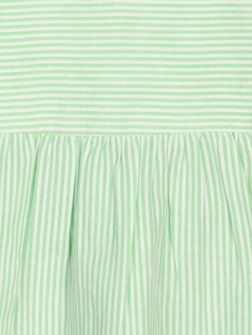 green cotton frock - 17740493 - Zoom Image - 3
