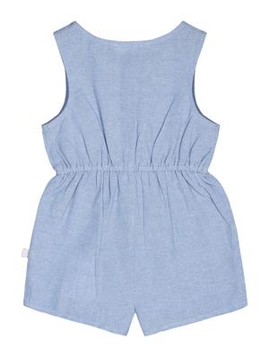 blue cotton playsuits twin sets & jump suit - 17740566 - Standard Image - 2