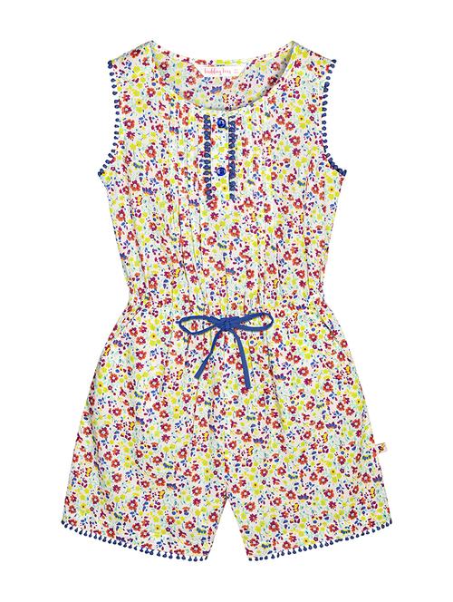 blue cotton full length jumpsuit twin sets & jump suit - 17740569 - Standard Image - 1