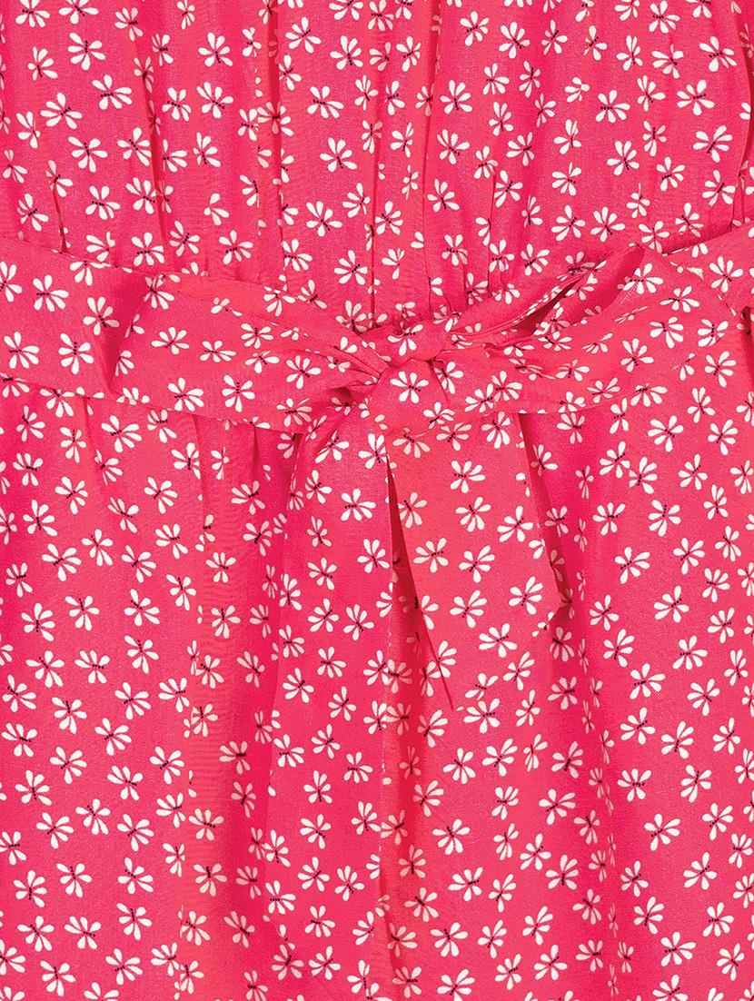 pink viscose full length jumpsuit twin sets & jump suit - 17740572 - Zoom Image - 3